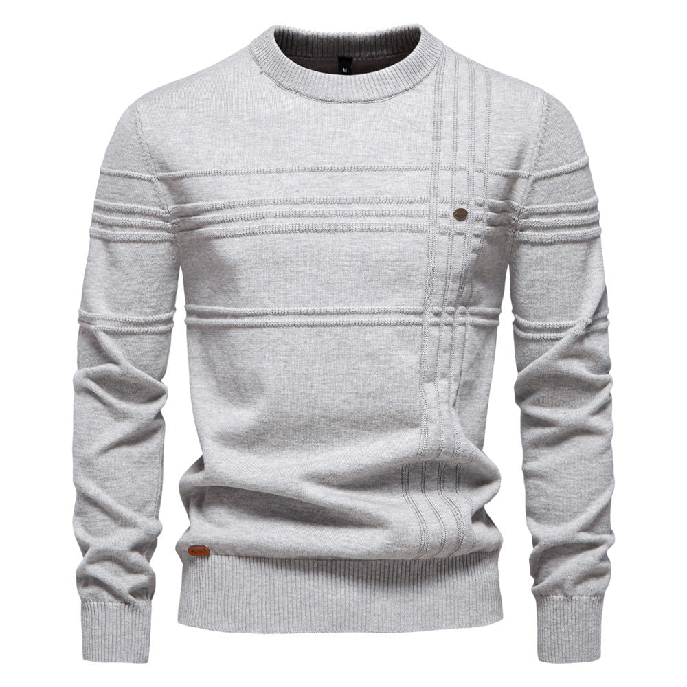 ALESSANDRO | ELEGANTE MAGLIONE DA UOMO LAVORATO A MAGLIA