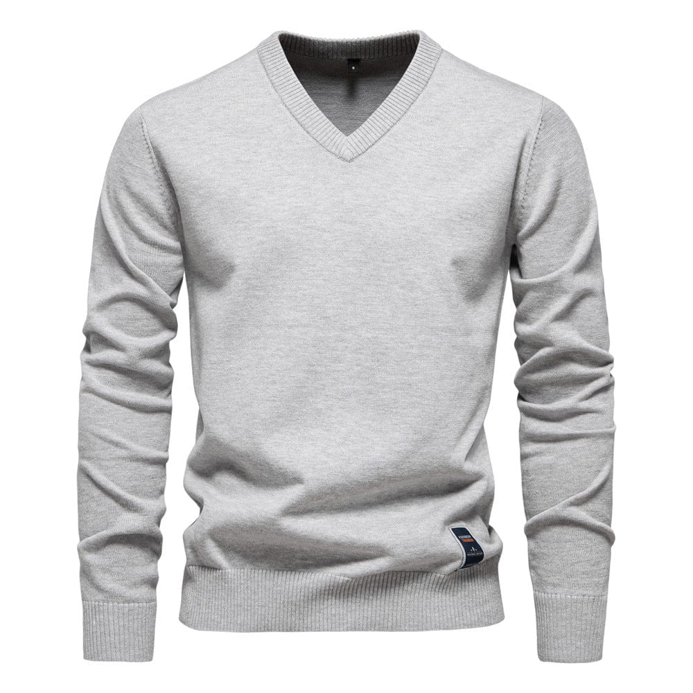 Lupo | Maglia in Cotone con Scollo a V