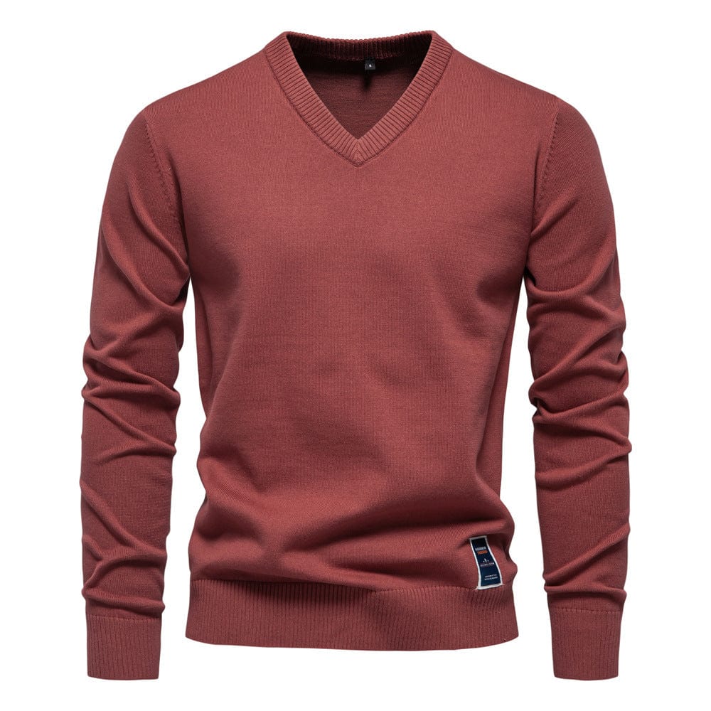 Lupo | Maglia in Cotone con Scollo a V