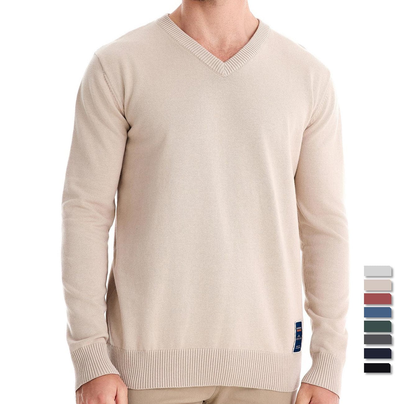Lupo | Maglia in Cotone con Scollo a V