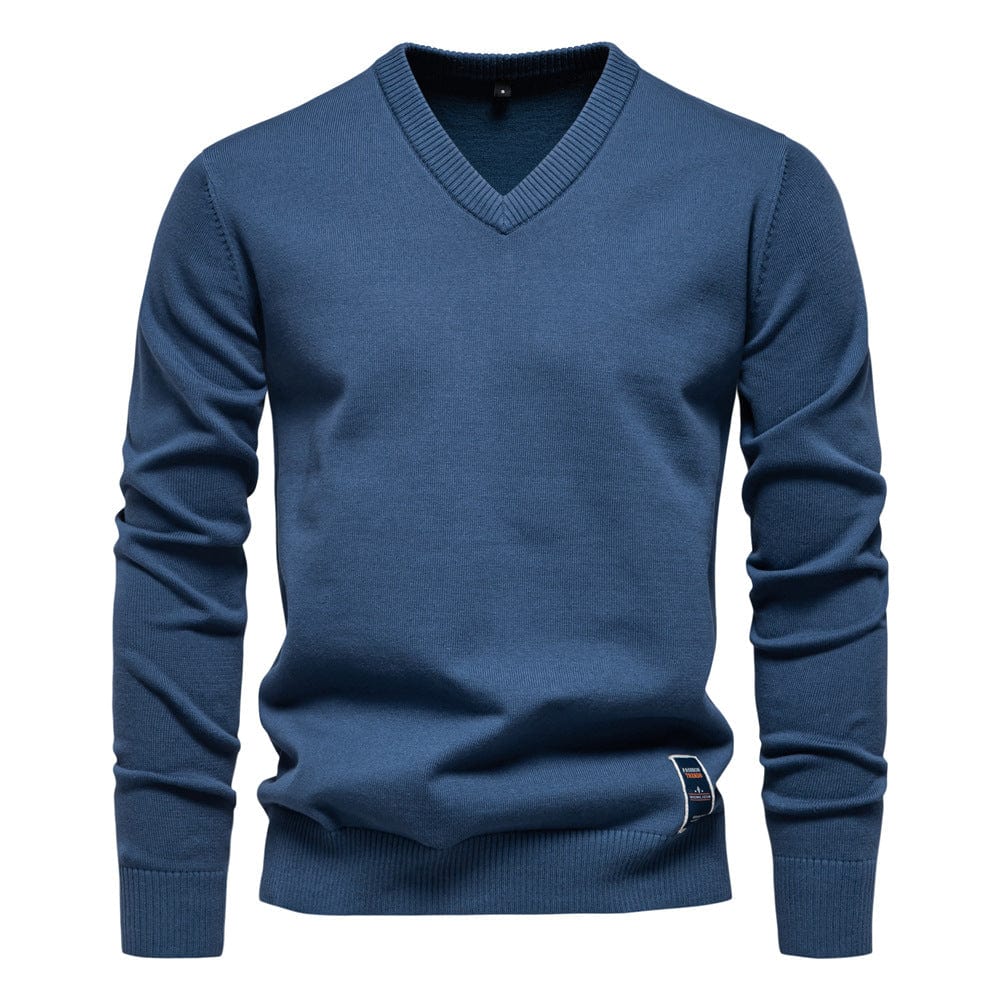 Lupo | Maglia in Cotone con Scollo a V