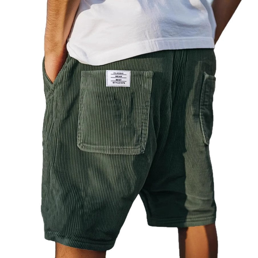 ROSSI ROMA | PANTALONI CORTI CHIC IN VELLUTO