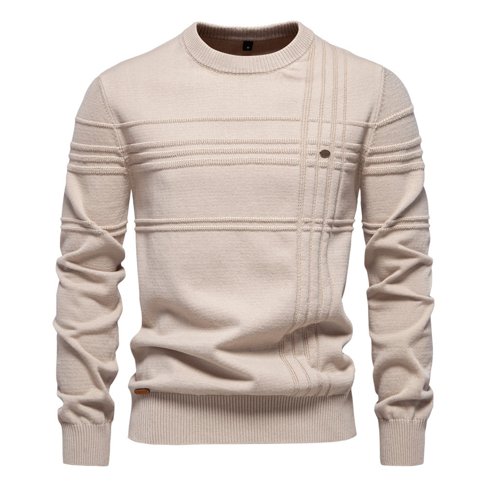 ALESSANDRO | ELEGANTE MAGLIONE DA UOMO LAVORATO A MAGLIA