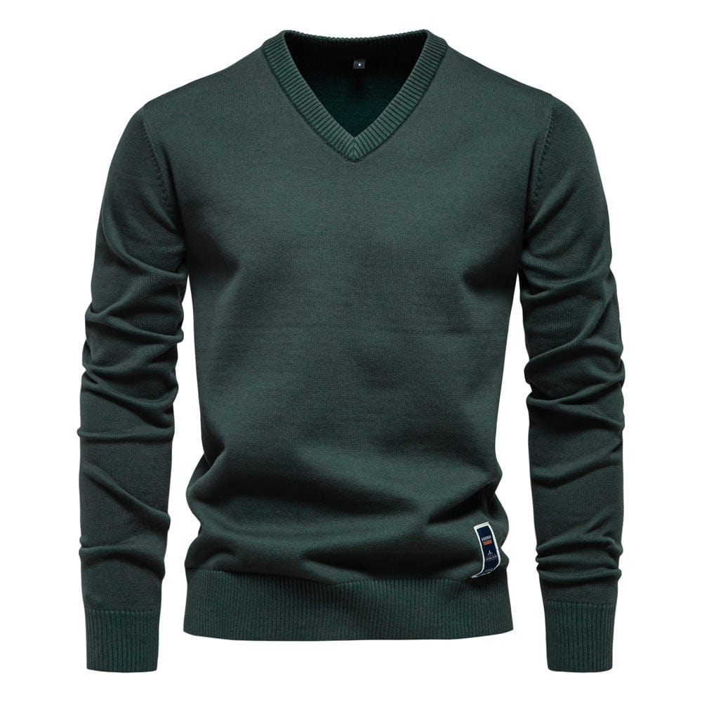 Lupo | Maglia in Cotone con Scollo a V