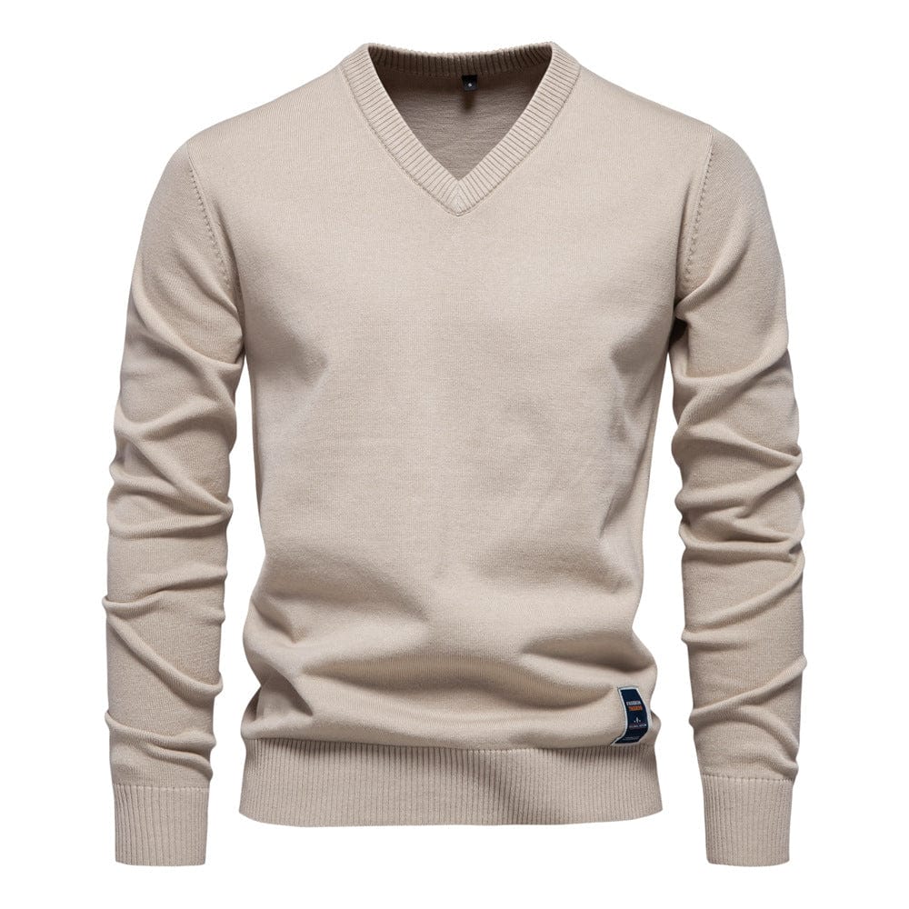 Lupo | Maglia in Cotone con Scollo a V