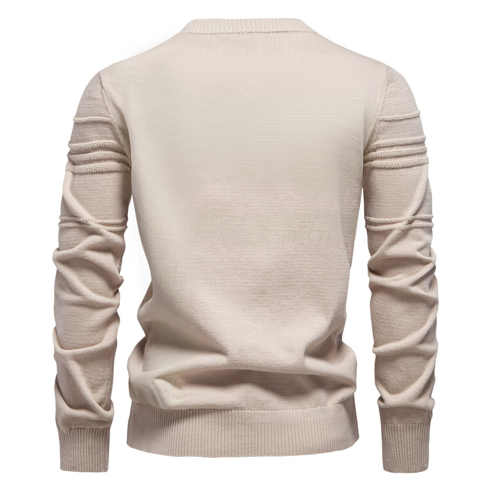 ALESSANDRO | ELEGANTE MAGLIONE DA UOMO LAVORATO A MAGLIA