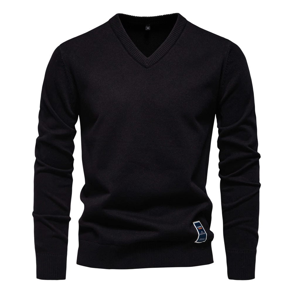 Lupo | Maglia in Cotone con Scollo a V