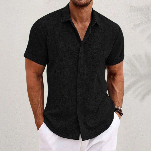 ALEANDRO™ | CAMICIA IN LINO CLASSICA