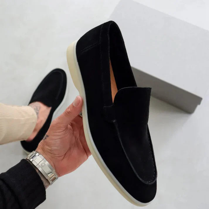 MOCASSINI IN PELLE SCAMOSCIATA PREMIUM