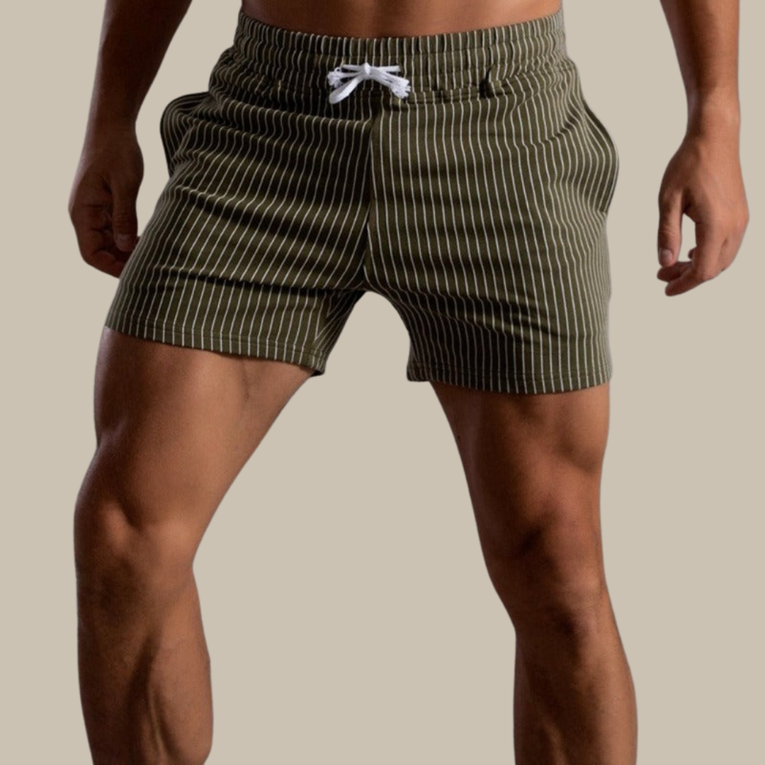 PANTALONCINI A RIGHE