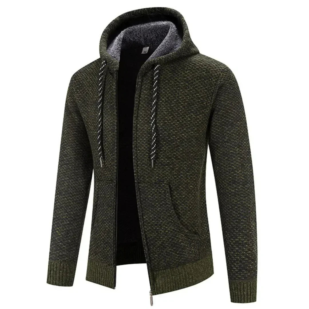 DAVIDE | HOODIE PREMIUM CON DESIGN SLIM-FIT