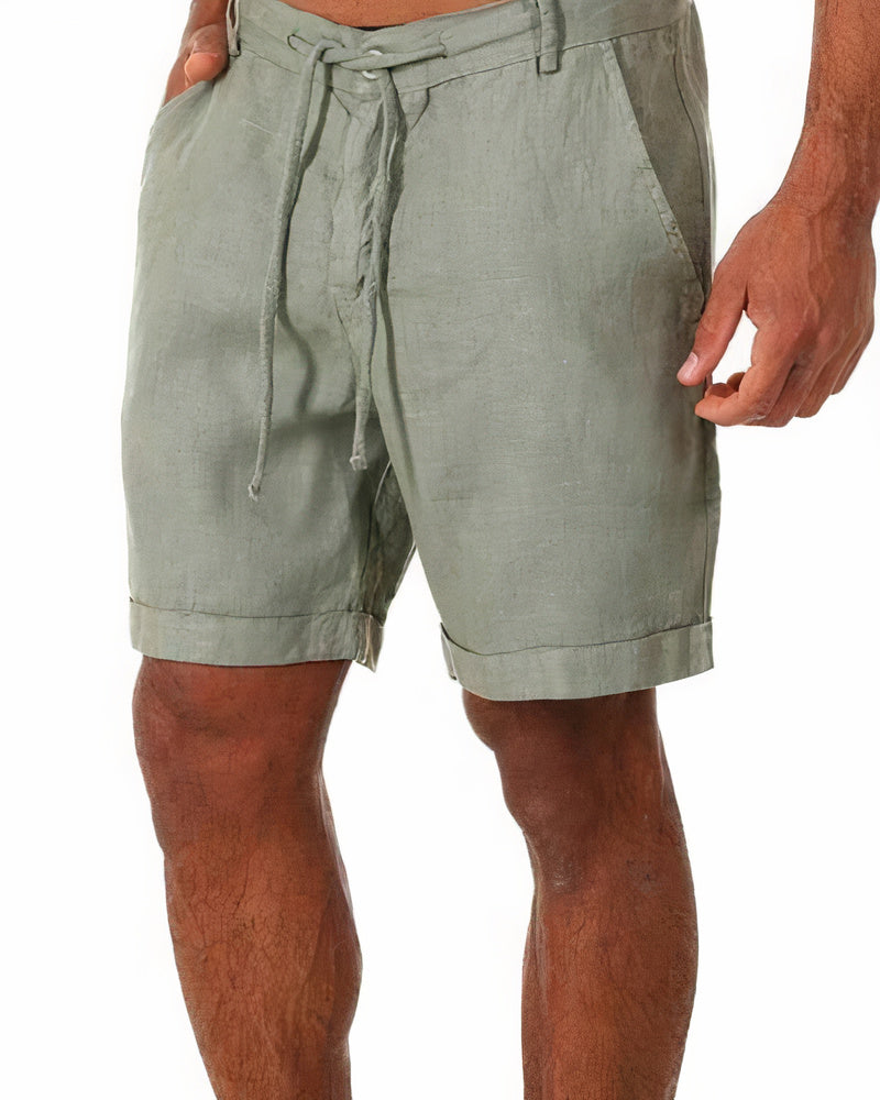 PANTALONCINI DI LINO