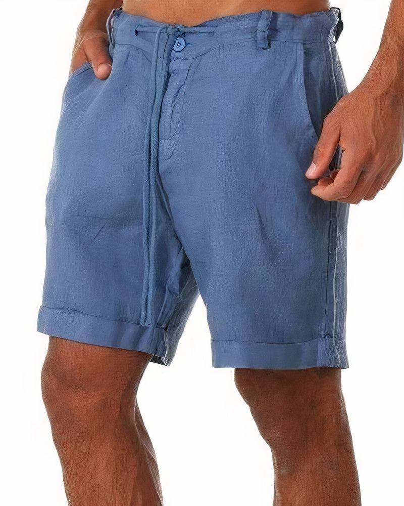 PANTALONCINI DI LINO