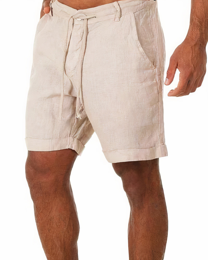 PANTALONCINI DI LINO