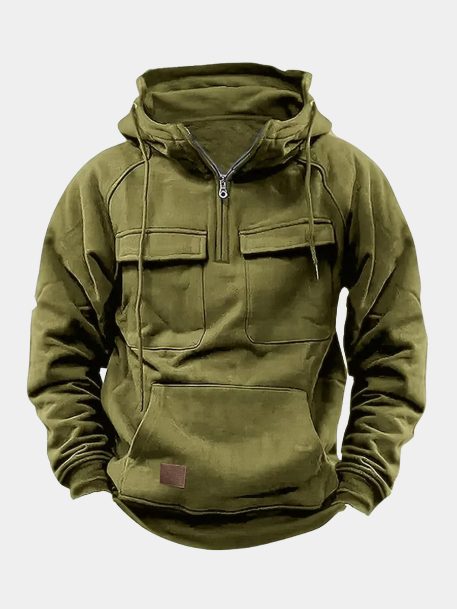 ROSSI ROMA | COMODA FELPA CON CAPPUCCIO