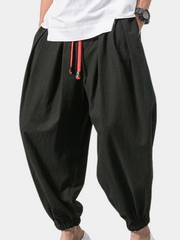 ROSSI ROMA | PANTALONI OVERSIZE IN COTONE