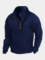 ROSSI ROMA | PULLOVER LEGGERO HALF-ZIP