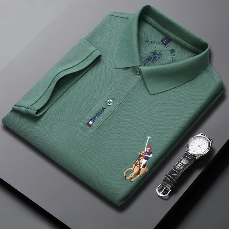 ROSSI ROMA | POLO DI LUSSO CON LOGO