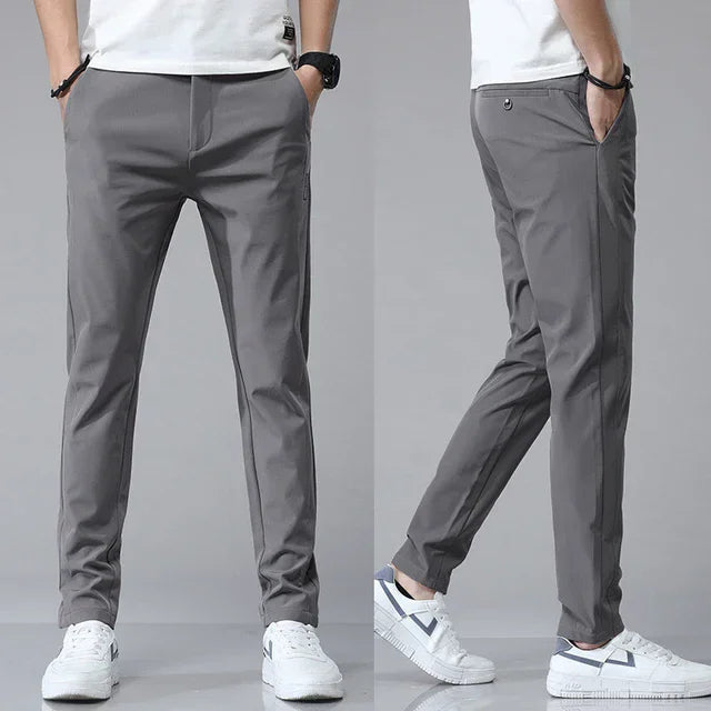 RICCARDO | PANTALONE SLIMFIT ULTRA LEGGERO PER ESTATE E SPORT