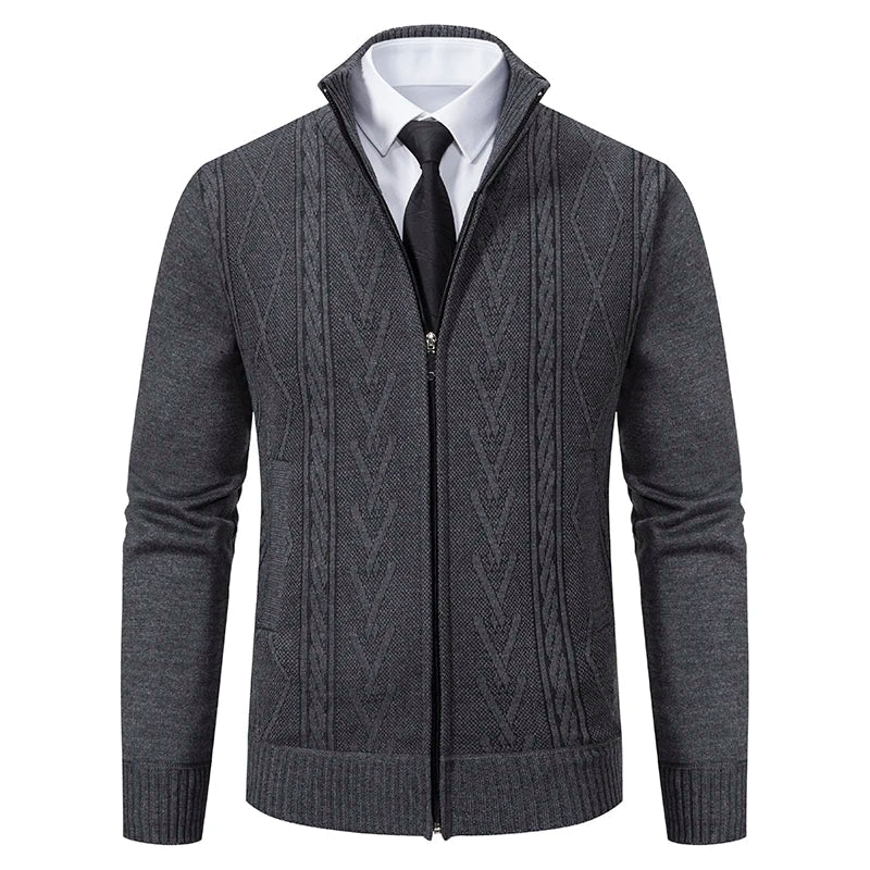 ROSSI ROMA | GILET DA UOMO CON ZIP DI LUSSO