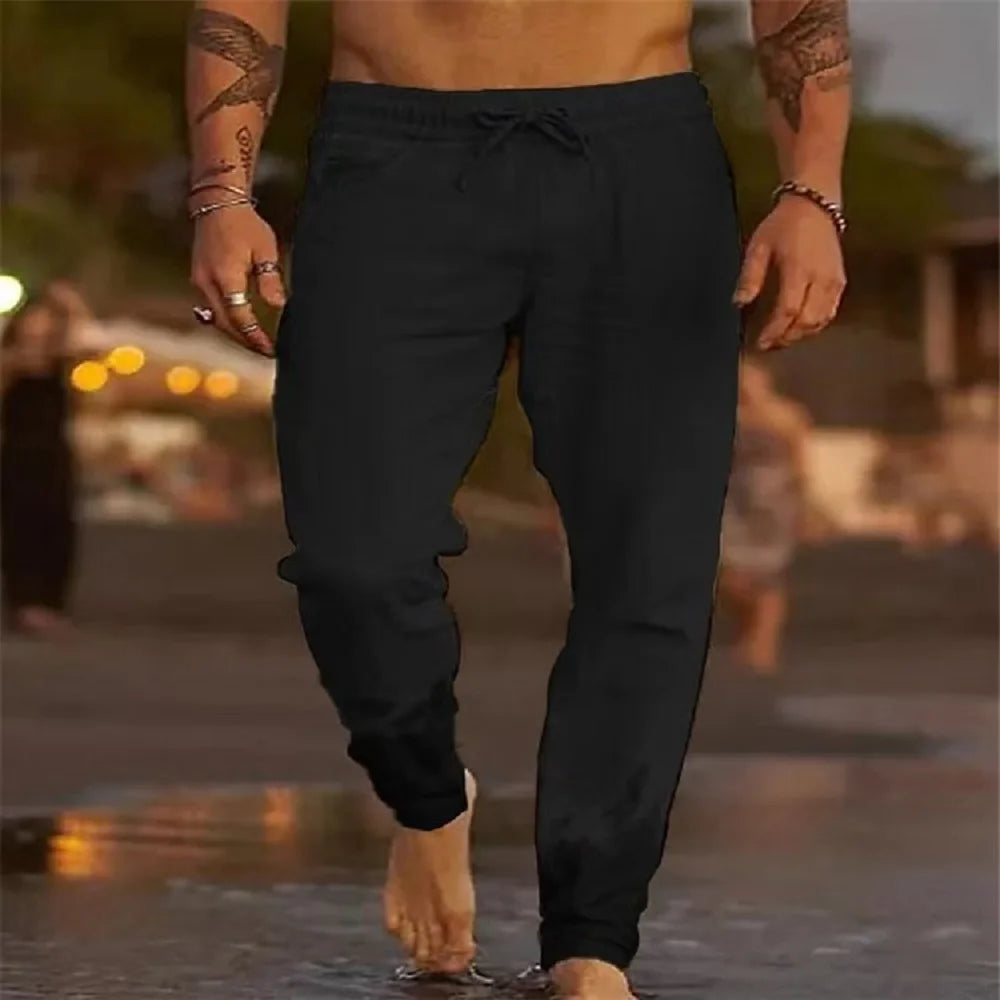 PANTALONI IN LINO EXTRA-VELOCE