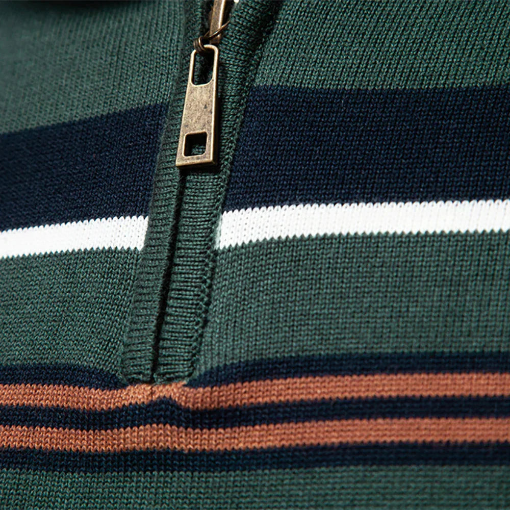 Leni | Maglia a Righe in Cotone Morbido