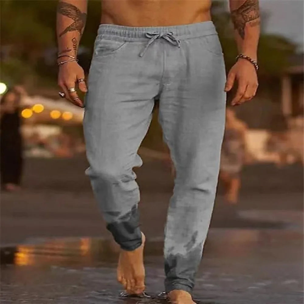 PANTALONI IN LINO EXTRA-VELOCE