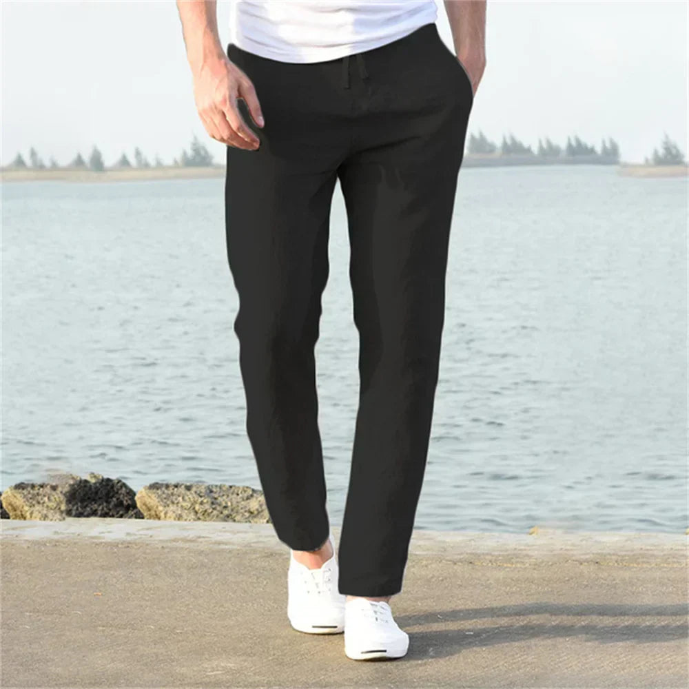 GIULIO | PANTALONI LEGGERI IN LINO