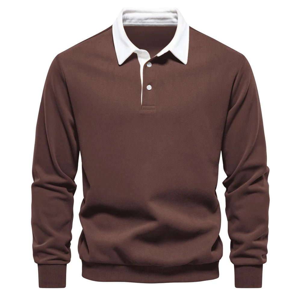ROSSI ROMA | Felpa Polo Autunnale