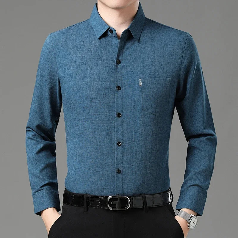 ROSSI ROMA | CAMICIA SOTTILE CON TESSUTO MORBIDO