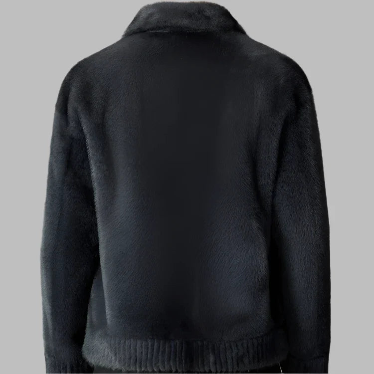 ADRIANO | CAPPOTTO CORTO DI LUSSO IN PELLICCIA DI VISONE