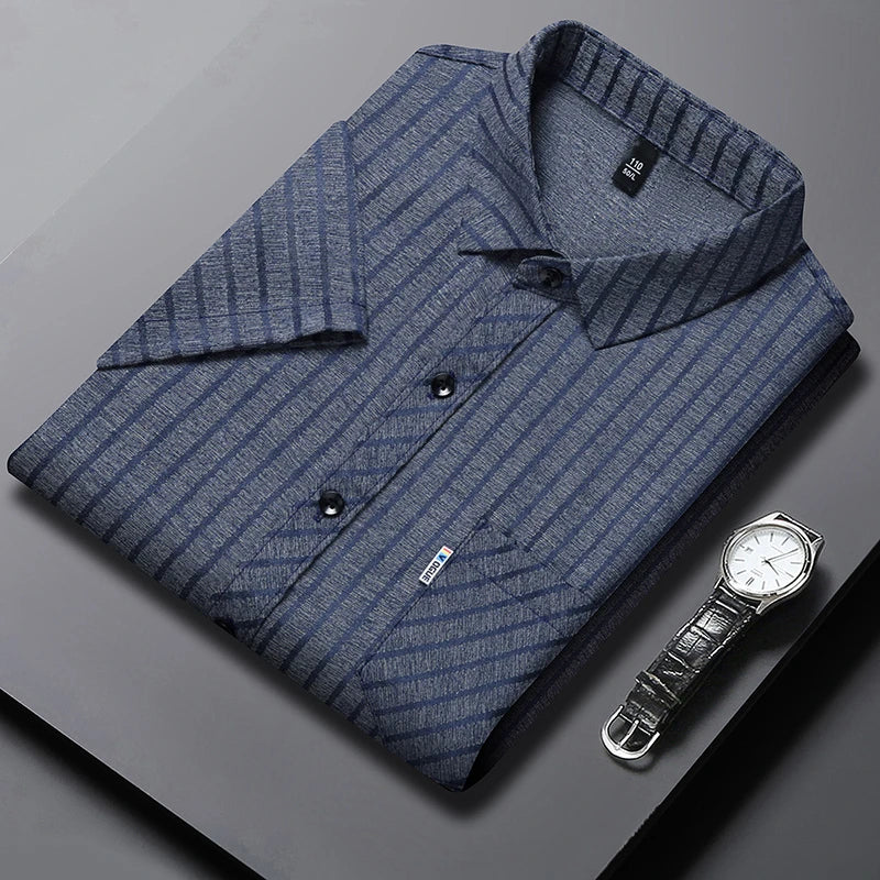 ROSSI ROMA | POLO BUSINESS CON DETTAGLIO A RIGHE