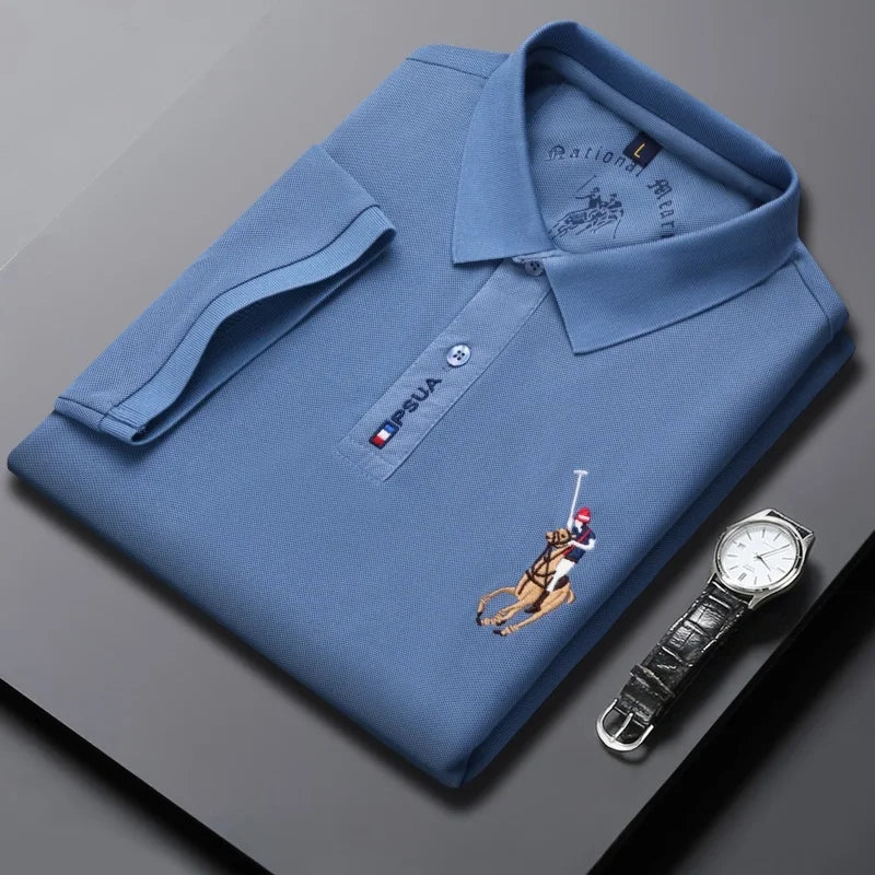 ROSSI ROMA | POLO DI LUSSO CON LOGO