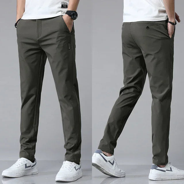 RICCARDO | PANTALONE SLIMFIT ULTRA LEGGERO PER ESTATE E SPORT