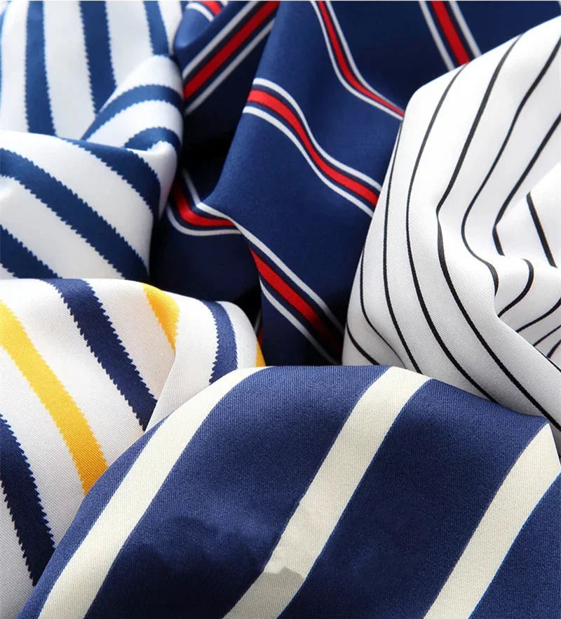 ROSSI ROMA | CAMICIA DA UOMO CASUAL A RIGHE