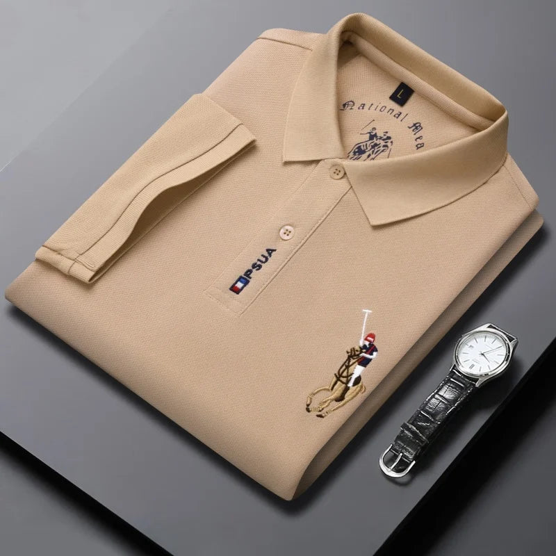 ROSSI ROMA | POLO DI LUSSO CON LOGO