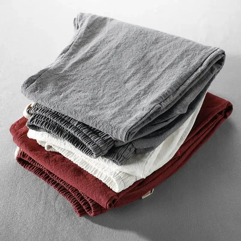 EUSEBIO | PANTALONE DA UOMO IN LINO
