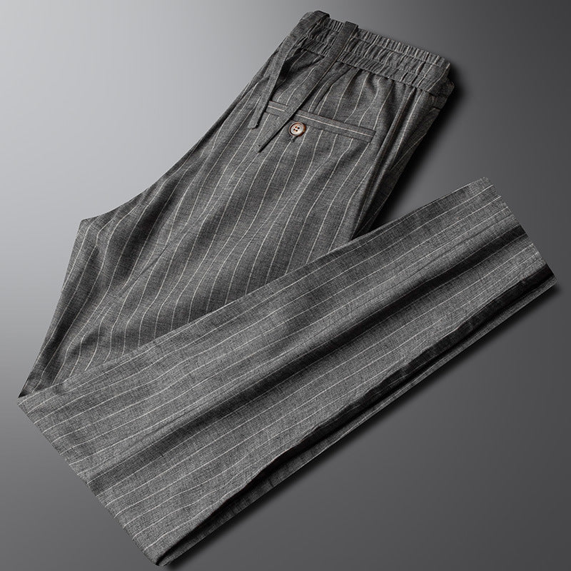 PANTALONI IN COTONE-LINO MILANO