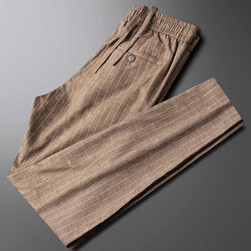 PANTALONI IN COTONE-LINO MILANO