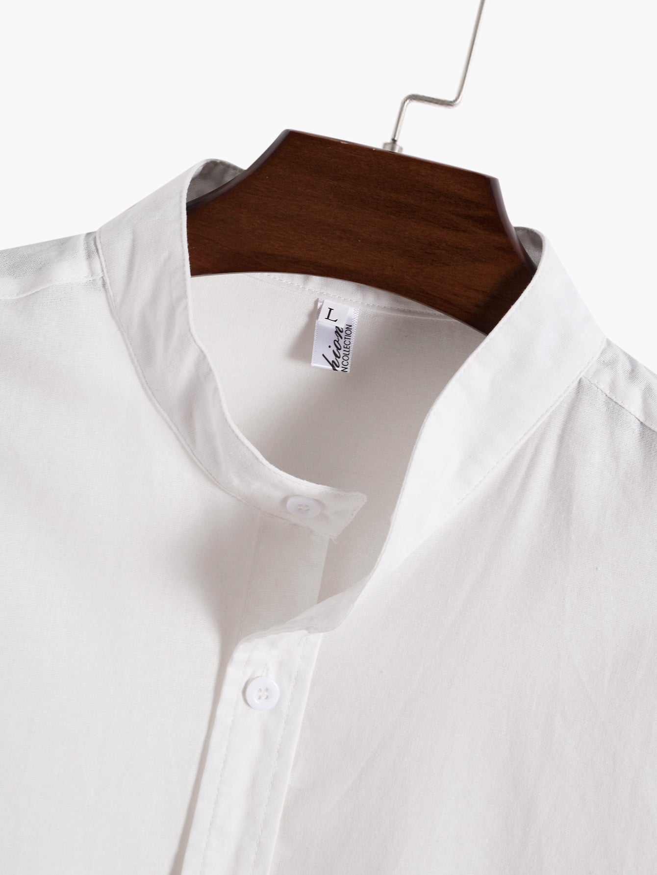 T-SHIRT BASE A MANICHE CORTE IN LINO & PANTALONI DRITTI IN LINO