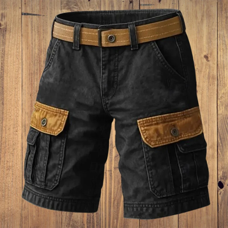 ROSSI ROMA | PANTALONI CARGO CORTI