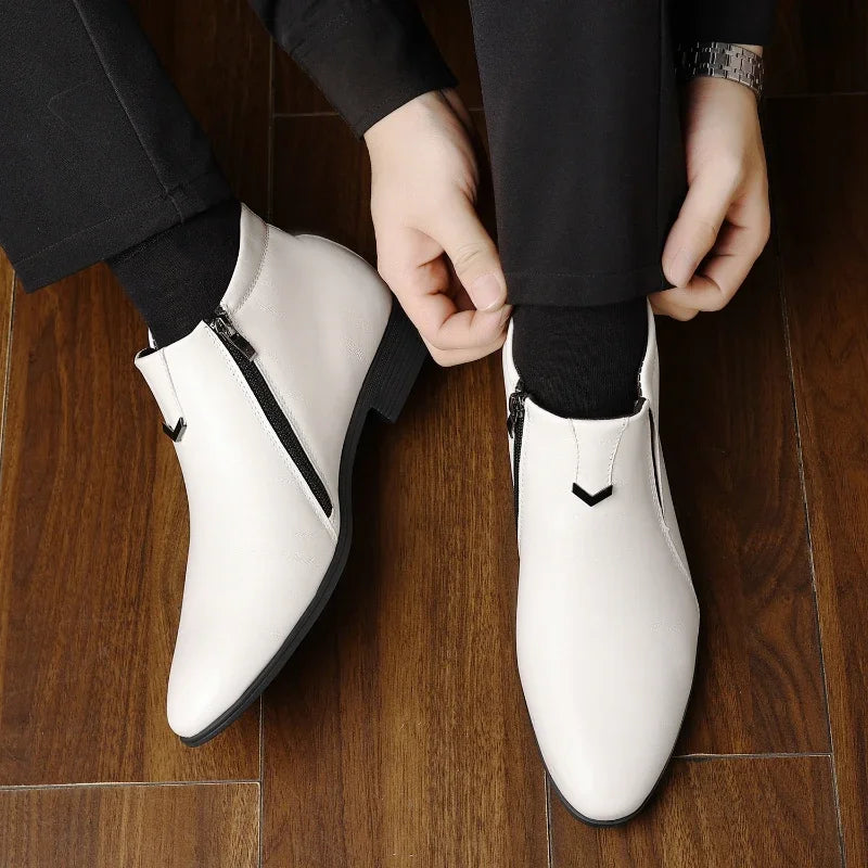 ROSSI ROMA | STIVALI PER UOMINI CON CHIUSURA A ZIP