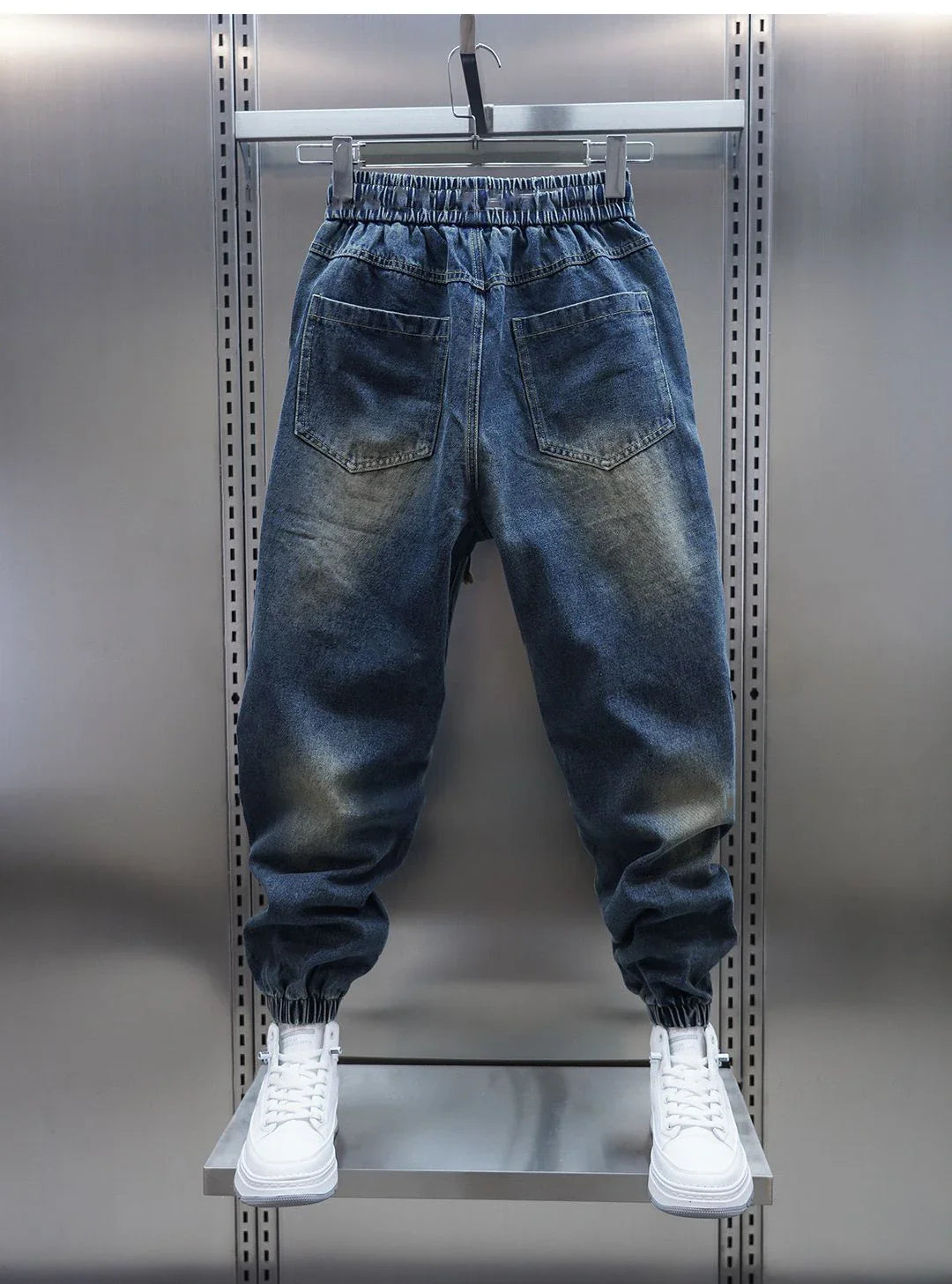 ROSSI ROMA™ | PANTALONI LARGHI IN DENIM