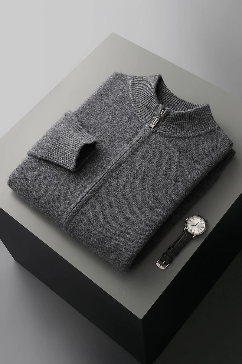 ROSSI ROMA | GILET DI LUSSO IN LANA DI CASHMERE PREMIUM