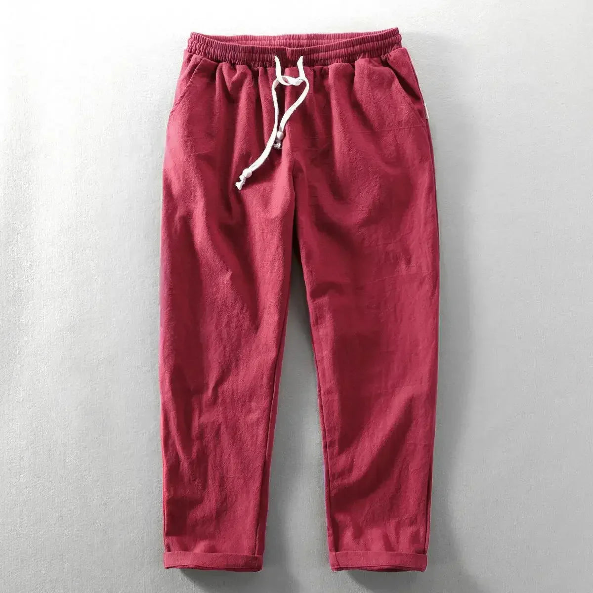 EUSEBIO | PANTALONE DA UOMO IN LINO