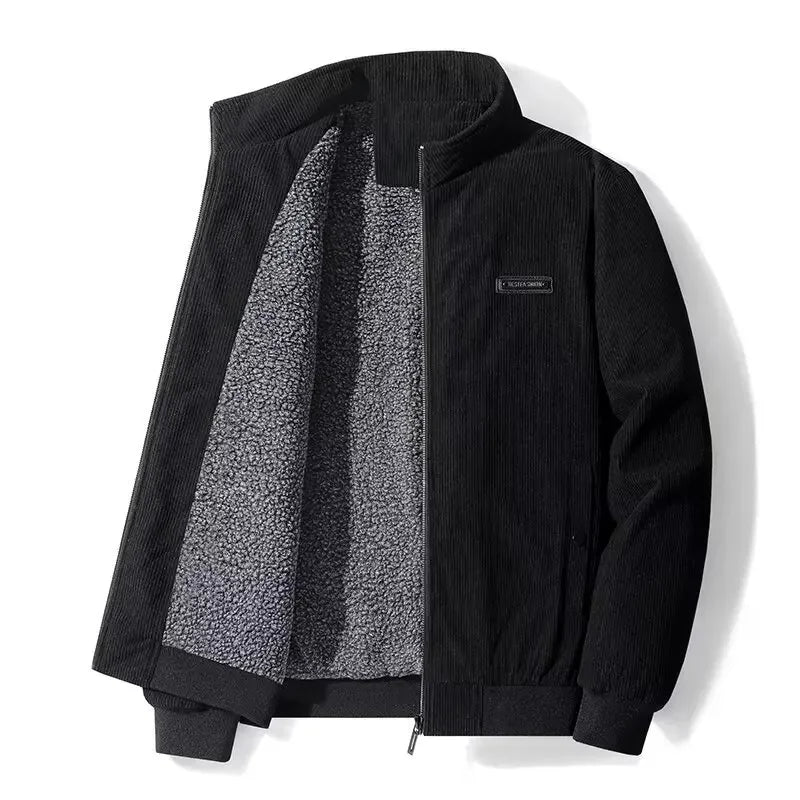 ROSSI ROMA | GIACCA IN CORDUROY CON FODERA IN PILE