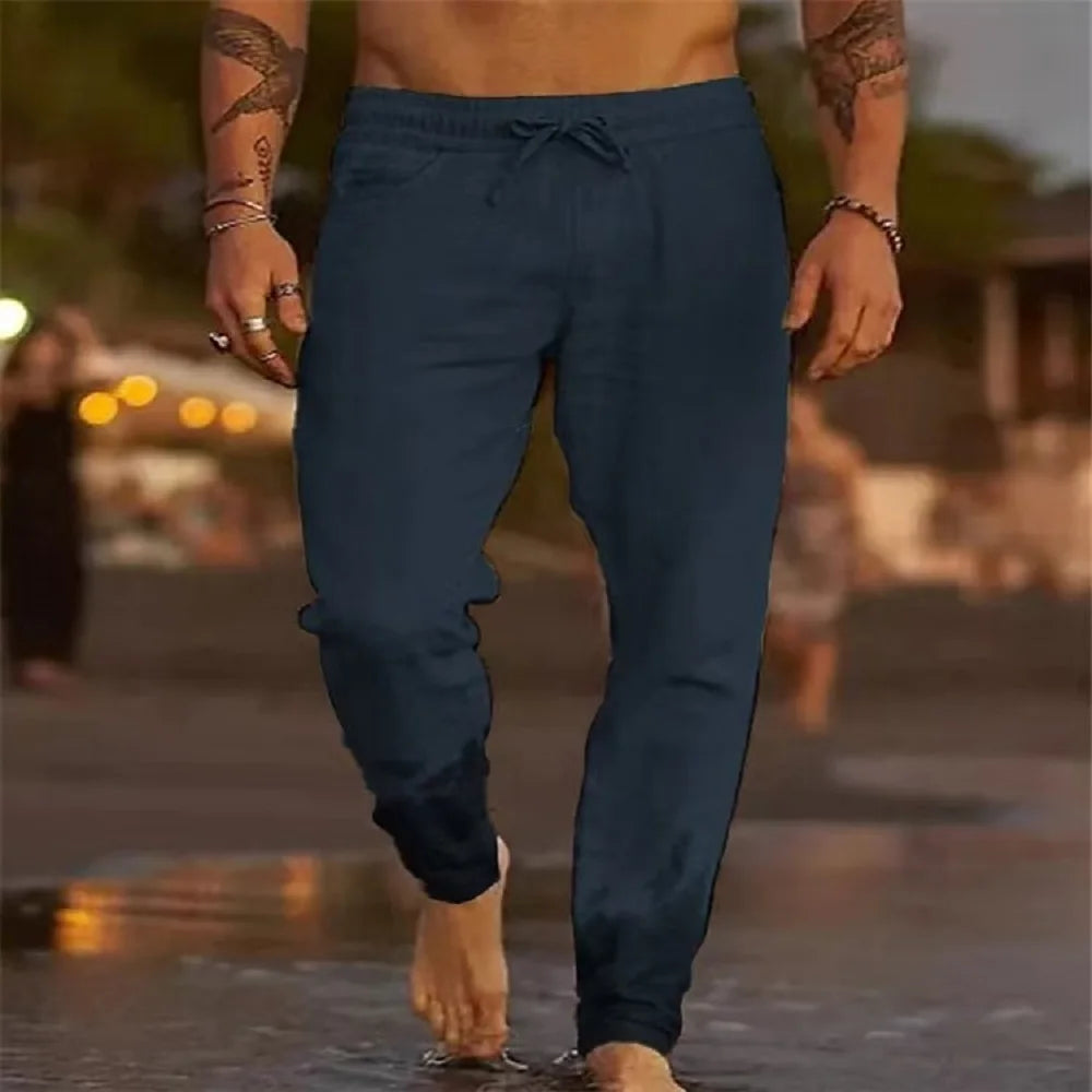 PANTALONI IN LINO EXTRA-VELOCE