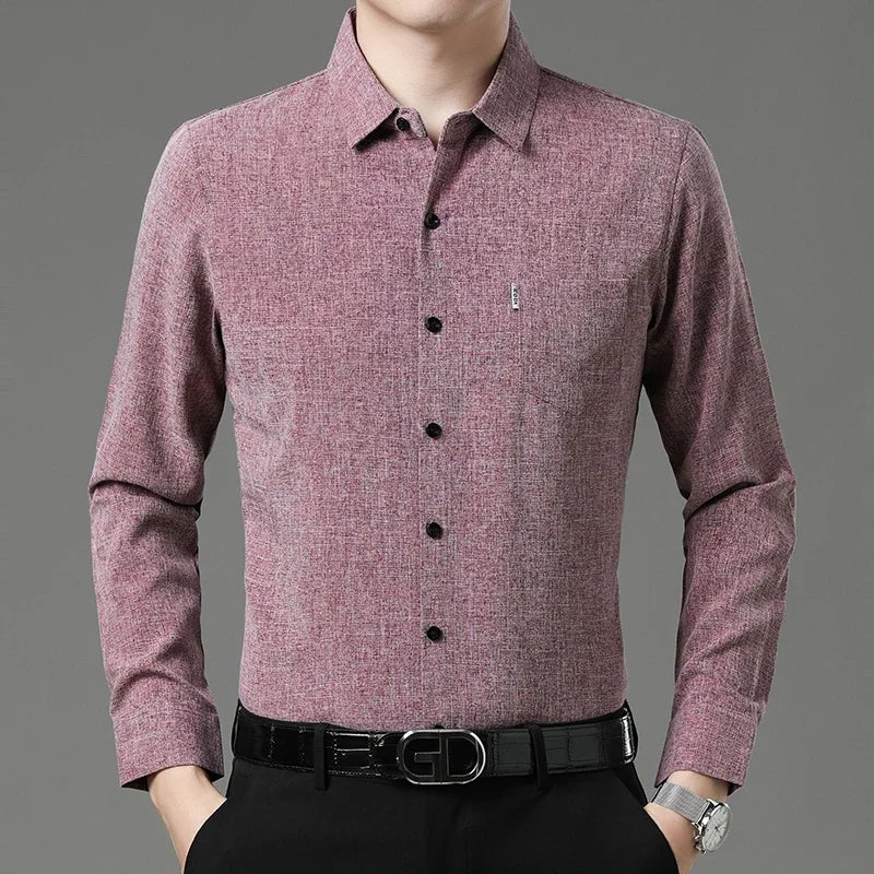 ROSSI ROMA | CAMICIA SOTTILE CON TESSUTO MORBIDO