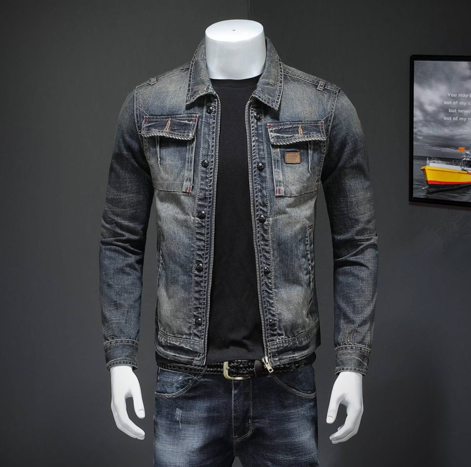 LORENZO | GIACCA IN DENIM CLASSICA