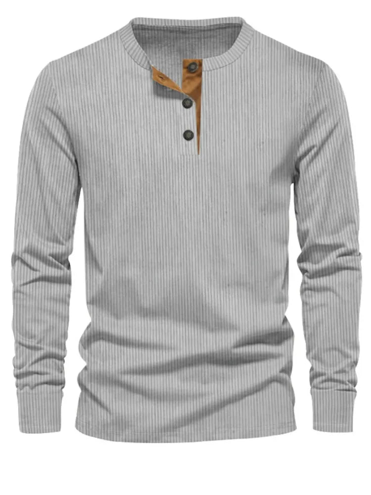 STEFANO | MAGLIA A MANICHE LUNGHE A RIGHE